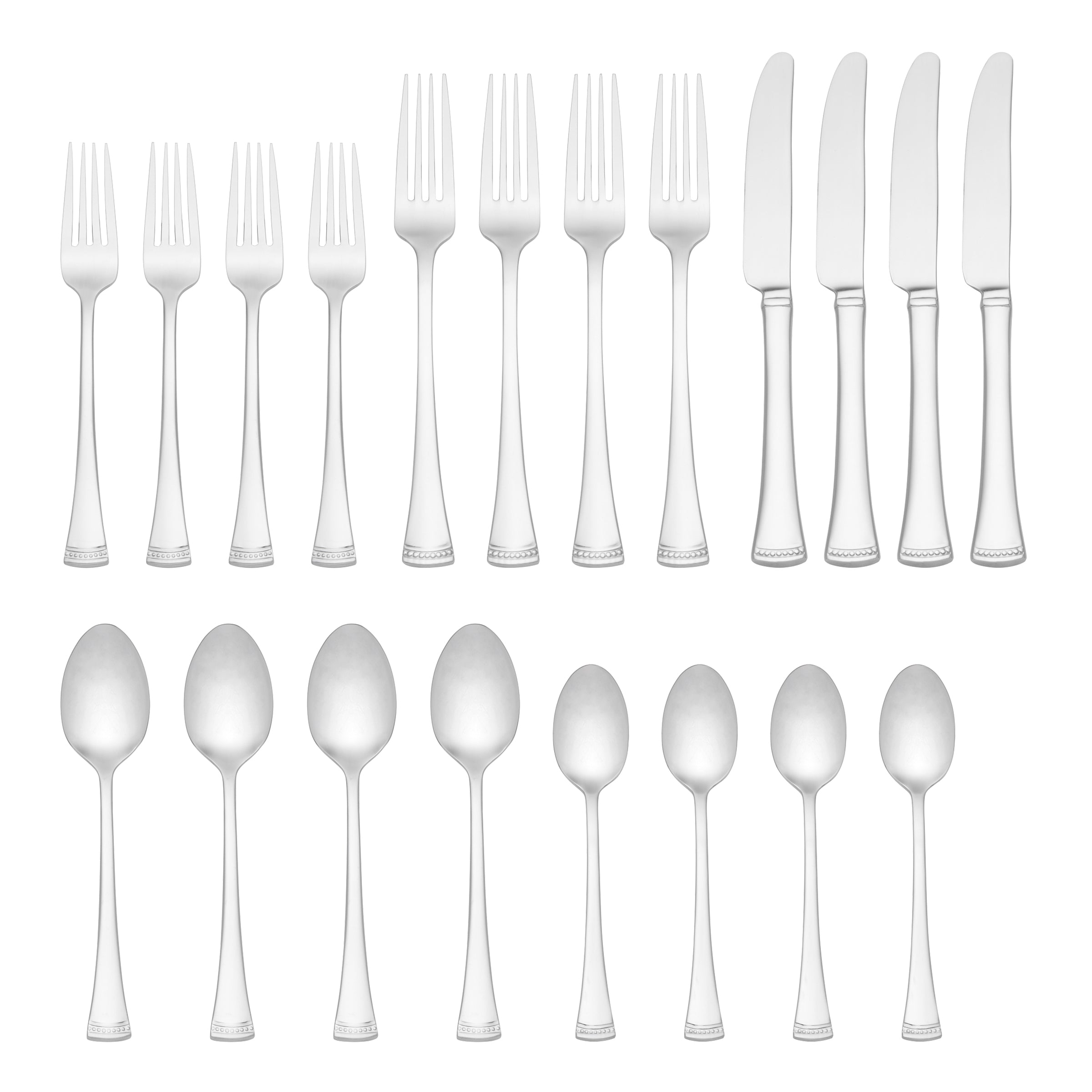 Portola Mirror 20 Piece Flatware Set